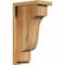 Ekena Millwork Newport Rough Sawn Corbel w/Backplate, Western Red Cedar, 6"W x 10"D x 18"H COR06X10X18NEW01RWR - alternate 1